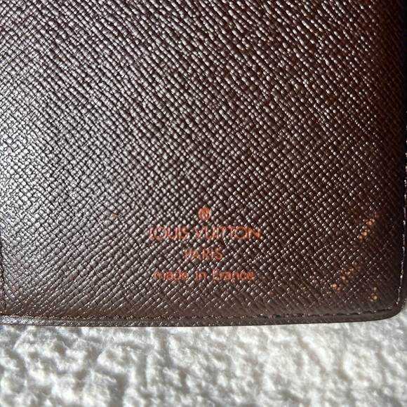 Louis Vuitton Damier Checkbook wallet with card slots Made in France - Picture 5 of 12
